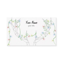 Verwirrt in den Feiertags-Lichtern