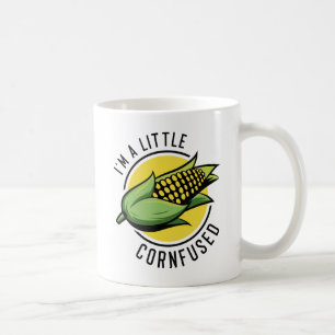 Verwirrt Kaffeetasse