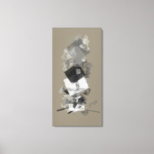 verwirrt leinwanddruck