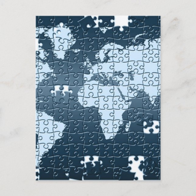 Verwirrt! Postkarte (Vorderseite)