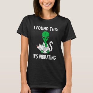 Verwirrte Alien Findest Niedlich Purring Kitten T-Shirt