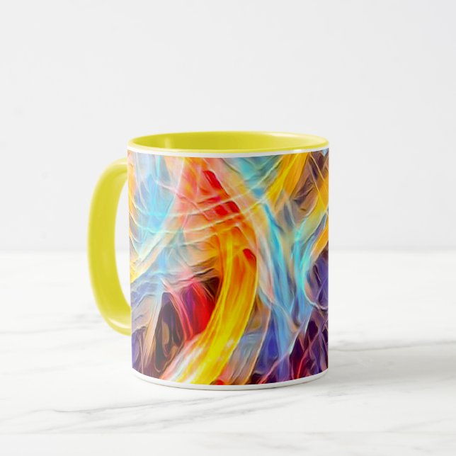 Verwirrte Gedanken Tasse (Vorderseite Links)