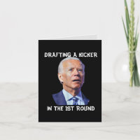 Verwirrte Joe Biden Fantasy Football Loser Draftin