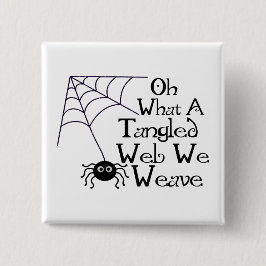 Verwirrte Web spider Button