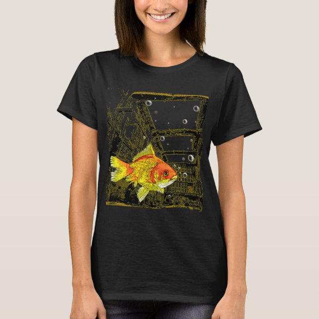 verwirrter Fisch T-Shirt (Vorderseite)