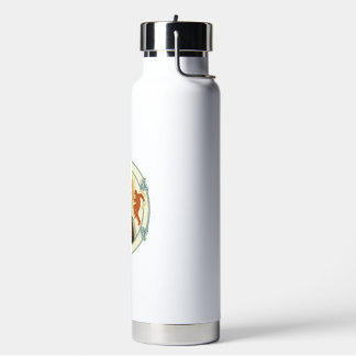 Verwirrter Jesus Viraler Tanztrend Silhouette Vide Trinkflasche