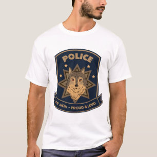 Verwirrter Pug lebt den amerikanischen Traum Lusti T-Shirt