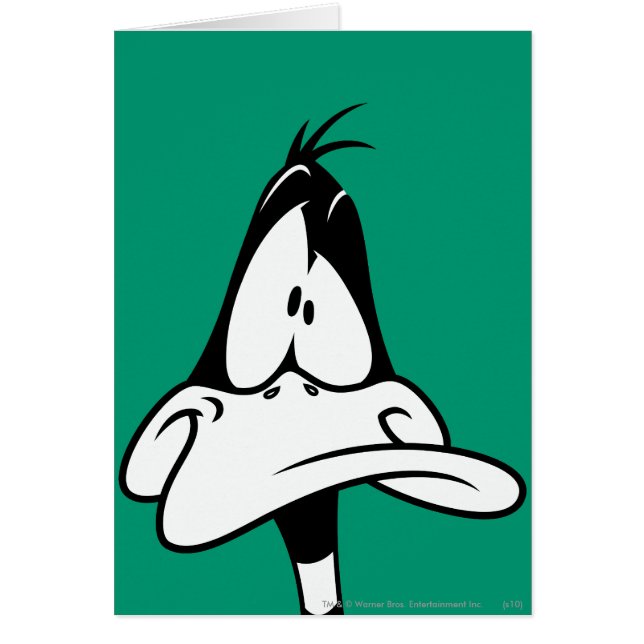 Verwirrtes DAFFY DUCK™-Gesicht (Vorne)