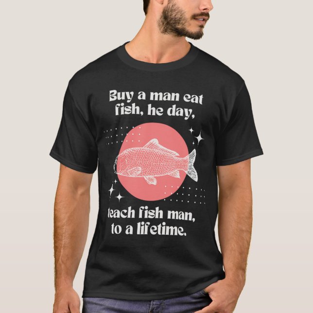 Verwirrtes Fischlicht T-Shirt (Vorderseite)