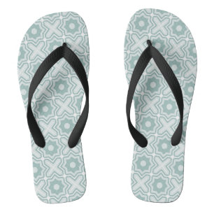 Verwirrtes Gitter-Muster Flip Flops