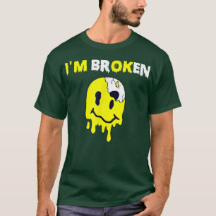 Verwirrtes Lächeln Im Broken Unsichtbare Krankheit T-Shirt