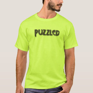 Verwirrtes Logo Herren Safety Green T-Shirt