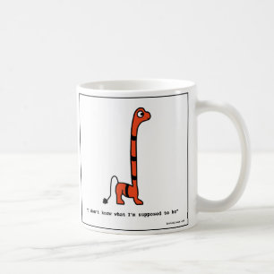 Verwirrtes Monster - Kaffee-Tasse Tasse