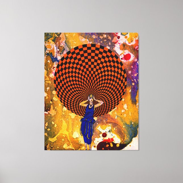 Verwirrung durch Michael Moffa Leinwanddruck (Vorderseite)