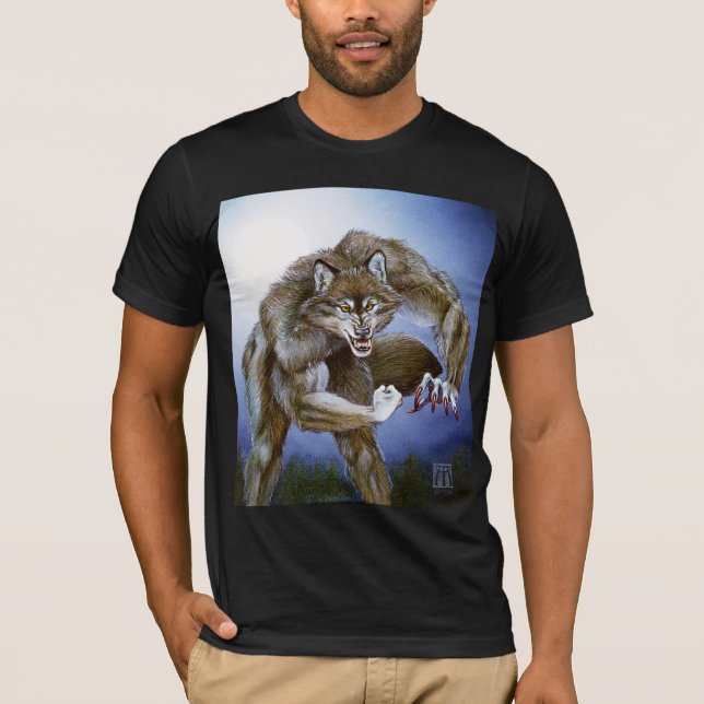 Verwirrungalphawerewolf-T - Shirt (Vorderseite)