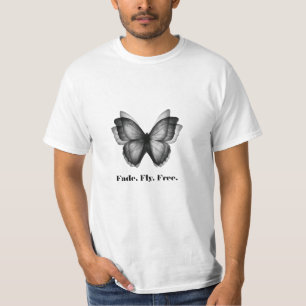 Verwischter Schmetterling – Abstract Motion Tee T-