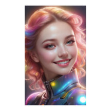 Verwischtes Mädchenporträt 2