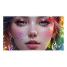 Verwischtes Mädchenporträt 3