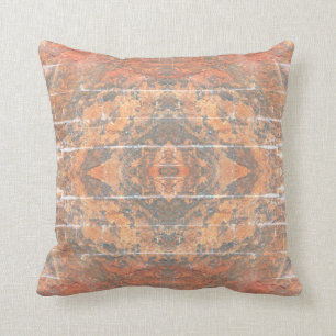 Verwitterte Mandala Kissen