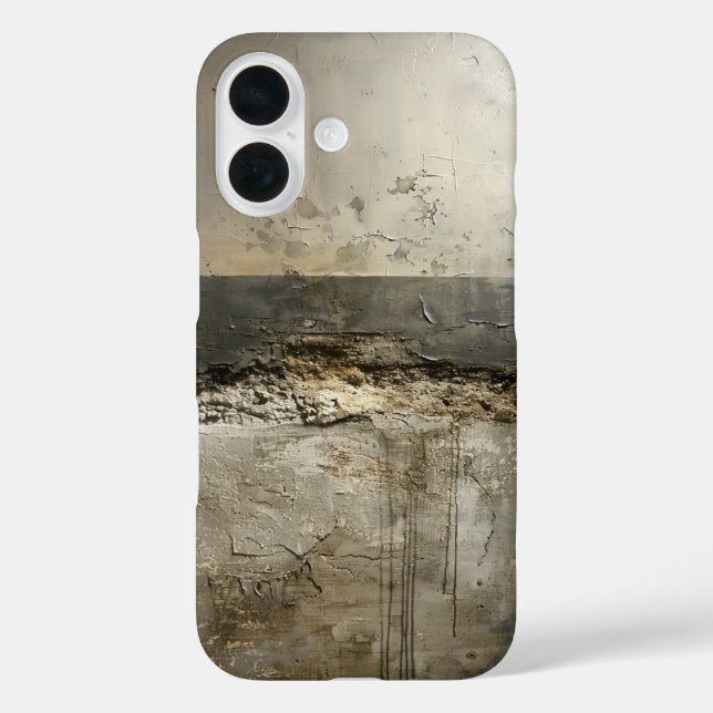 Verwitterte neutrale Schichten Case-Mate iPhone Hülle (Rückseite)