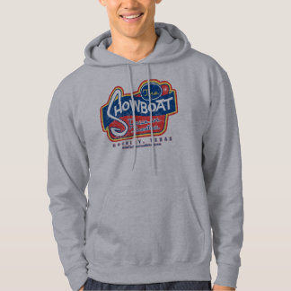Verwitterte Showboat Drive in Atheletic Grau Hoodi Hoodie