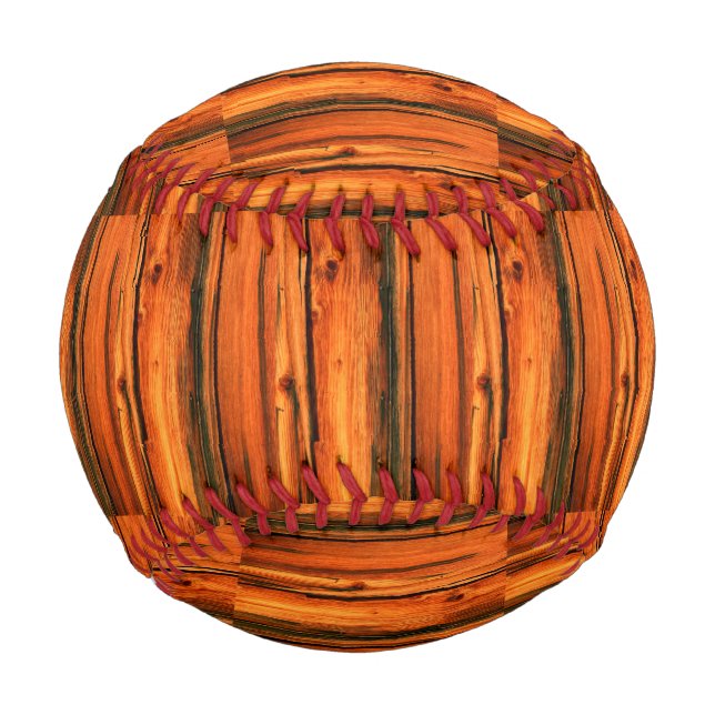verwitterte Stallplatten Baseball (Vorderseite)