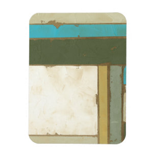 Verwitterte Tafelmalerei von Jennifer Goldberger Magnet