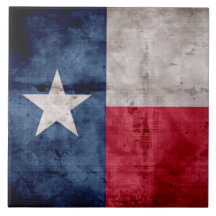 Verwitterte Vintage-Flagge des US-Bundesstaates Te