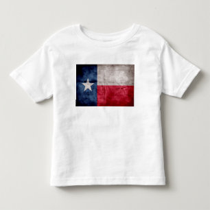 Verwitterte Vintage Texas-Staats-Flagge Kleinkind T-shirt
