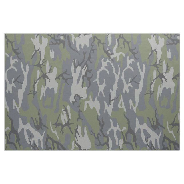 Verwitterte Zutageliegen-Camouflage Stoff (Fat Quarter (45,7 x 55,9 cm))