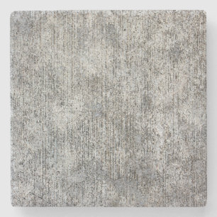 Verwitterter grauer Zement-Bürgersteig Steinuntersetzer