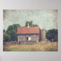 Verwitterter Holzstall