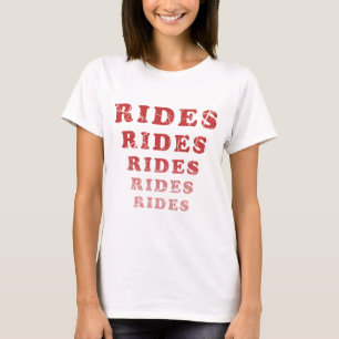 Verwittertes Adventureland reitet T-Shirt