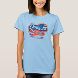 Verwittertes & ausgebranntes Showboat Drive-in Log T-Shirt
