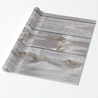 Verwittertes Holz-Wrap-Papier Geschenkpapier