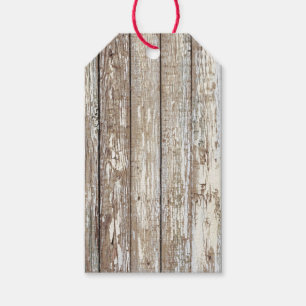 Verwittertes Scheunen-Holz Geschenkanhänger