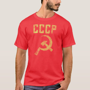 Verwittertes sowjetisches CCCP Shirt der alte