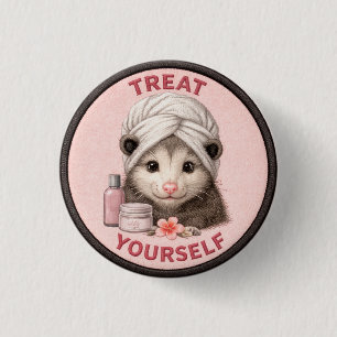 Verwöhne dich selbst button