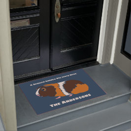 verwöhnte Guinea Schwein Personalisiert Fußmatte