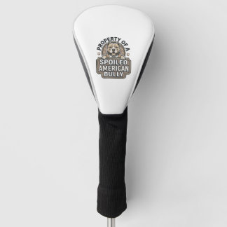Verwöhntes American Bully Vintage Gravur Design_1 Golf Headcover