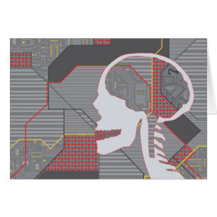 verworrener Herz-Logikschädel