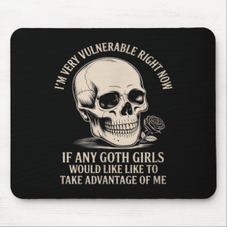 Verwundbar rn wenn irgendwelche Goth Mädchen von m Mousepad