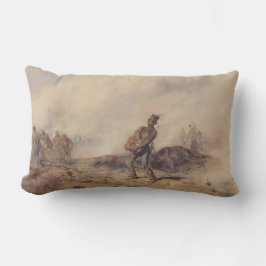 Verwundeter Soldat nach der Schlacht (Kriegsszene) Lendenkissen