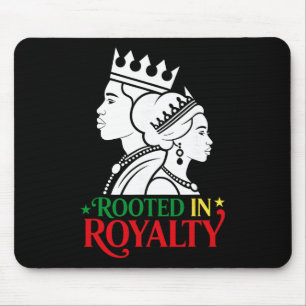 Verwurzelt in der königlichen afrikanischen Blutle Mousepad