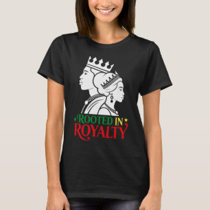 Verwurzelt in der königlichen afrikanischen Blutle T-Shirt