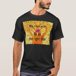 Verwurzelt in Gerechtigkeit Baobab Vintage Perspek T-Shirt