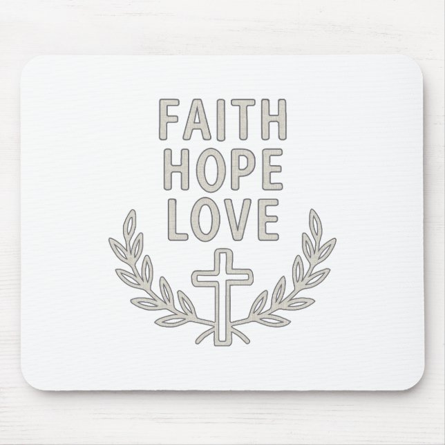 Verwurzelt in Gnade - Mauspad (Vorne)