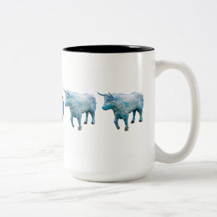 "Verwurzelte" 15 Unze-Tasse Zweifarbige Tasse