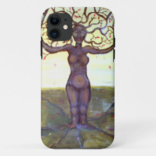 "Verwurzelte" Baum-Göttin-Fantasie-Kunst Case-Mate iPhone Hülle