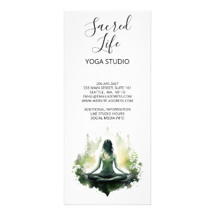 Verwurzeltes Licht   Heilige Weibliche Meditation  Werbekarte